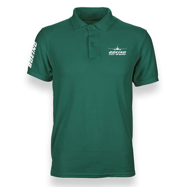 B737 DESIGNED POLO SHIRT THE AV8R